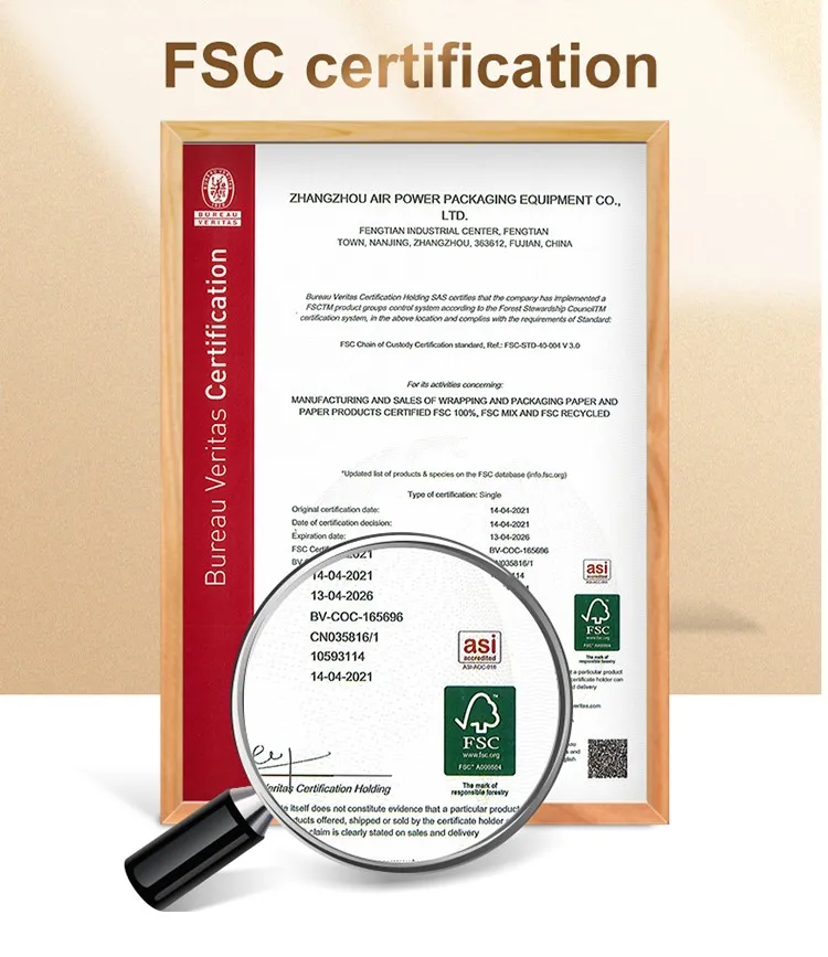 FSC honeycomb paper FSC honeycomb paper